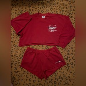 Miller High Life Cropped Set